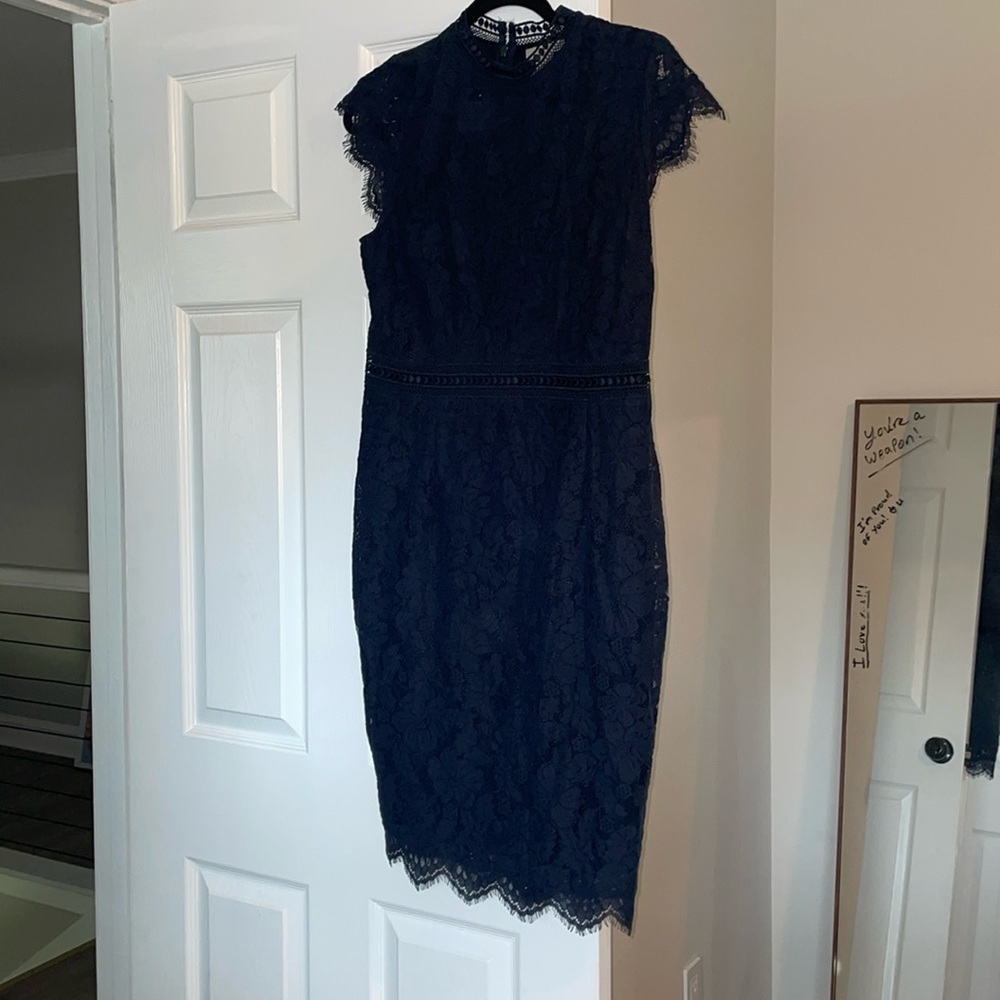 H&M Navy Blue Dress.